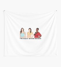 The Black Widow Brigade Tapestry