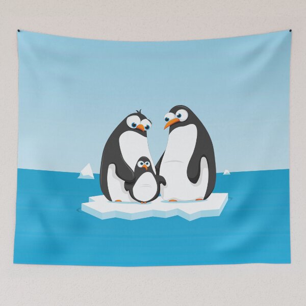 Item preview, Penguin Family designed and sold by Emir Simsek.