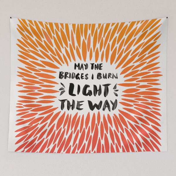 Item preview, Bridges Burned – Fiery Palette designed and sold by Cat Coquillette.