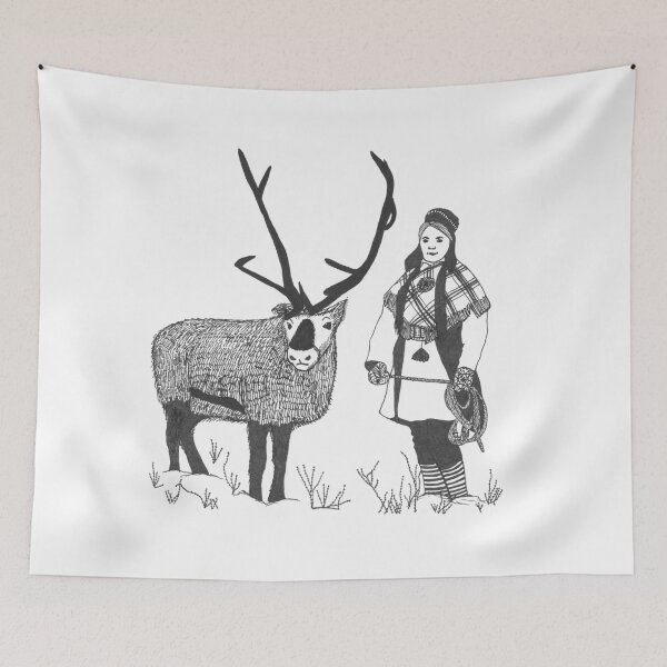 Item preview, Sámi Girl designed and sold by Anna Rosalie Sullivan.