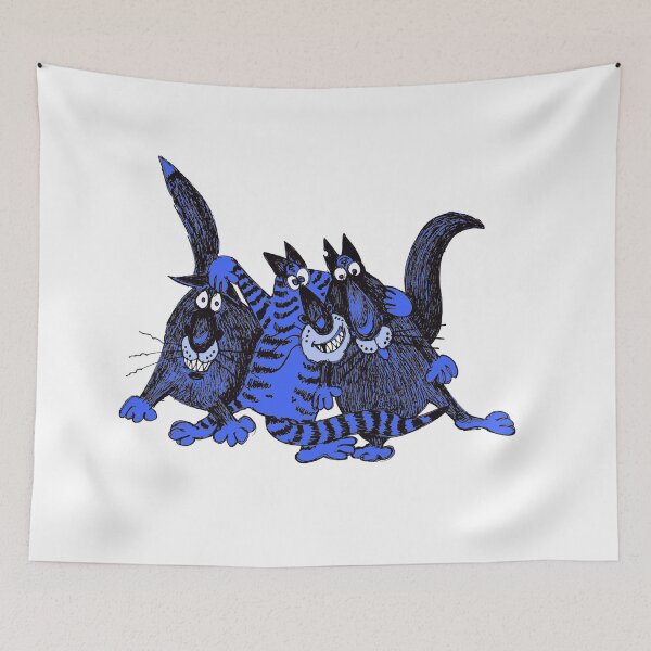 Item preview, Blue Nosey buddies designed and sold by cuprum.