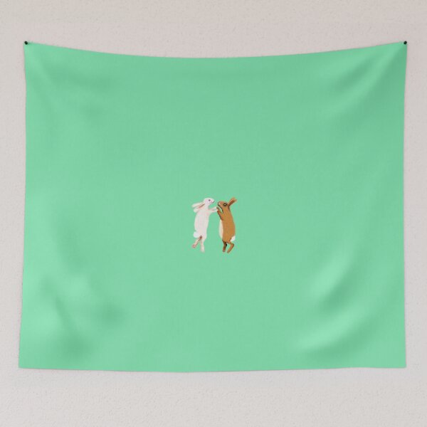 Item preview, Two rabbits jumping. designed and sold by Mary Taylor.