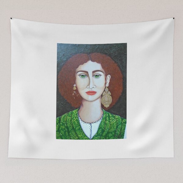 Item preview, Woman with green eyes designed and sold by Madalena Lobao-Tello.
