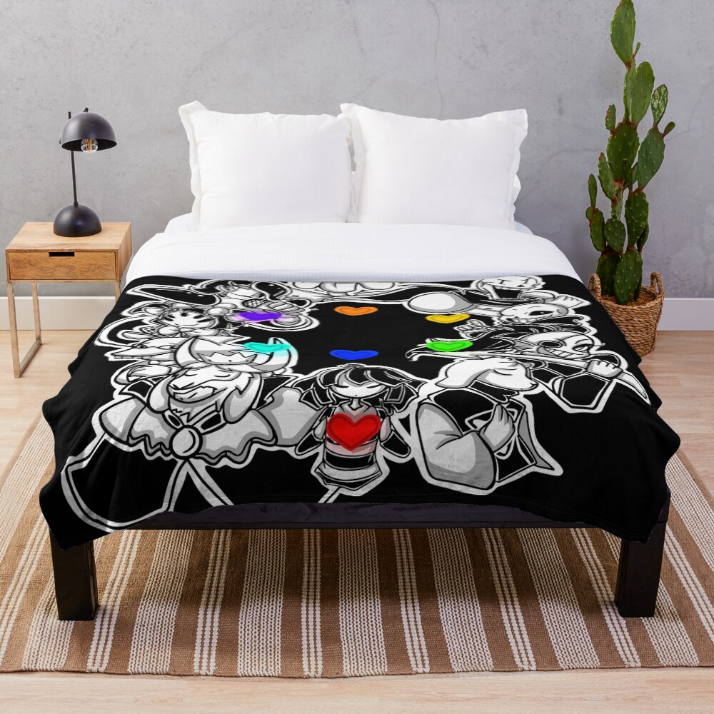 "Undertale" Throw Blanket for Sale by Biron Redbubble
