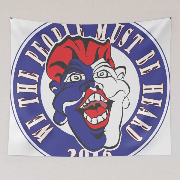 Item preview, WE THE PEOPLE MUST BE HEARD #2 Red White & Blue designed and sold by MontanaJack.