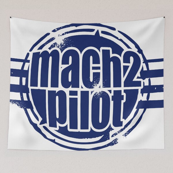 Item preview, Mach2 Pilot designed and sold by rustyredbubble.