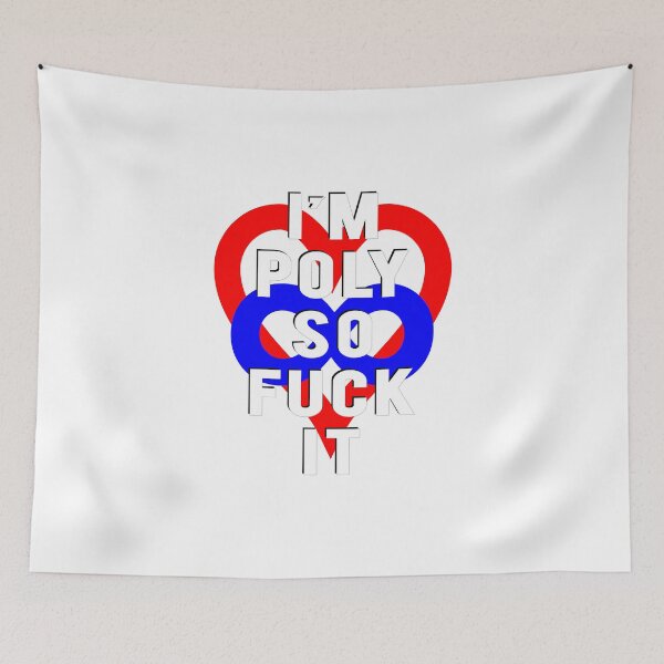 Item preview, I'm Poly So Fuck It | Polyamory Logo 2.0 | Team Poly designed and sold by SirDouglasFresh.