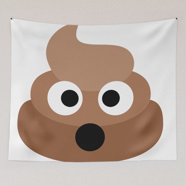 Item preview, Shocked Poop Emoji designed and sold by Luna Snaps.
