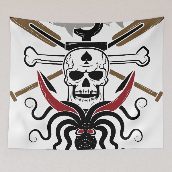 Item preview, Pirate Skull designed and sold by ColibriArt.