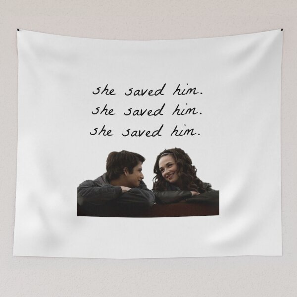 Item preview, teen wolf - she saved him designed and sold by zeebanshee.