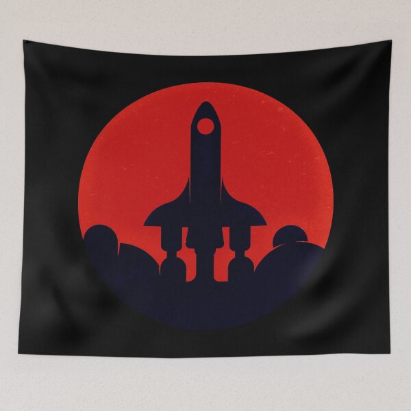 Item preview, Rocket to Mars designed and sold by blanquiurris.