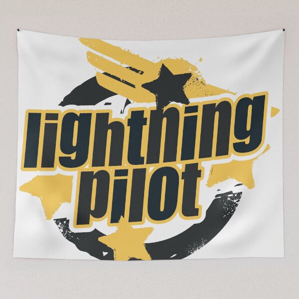 Item preview, Lightning Pilot designed and sold by rustyredbubble.