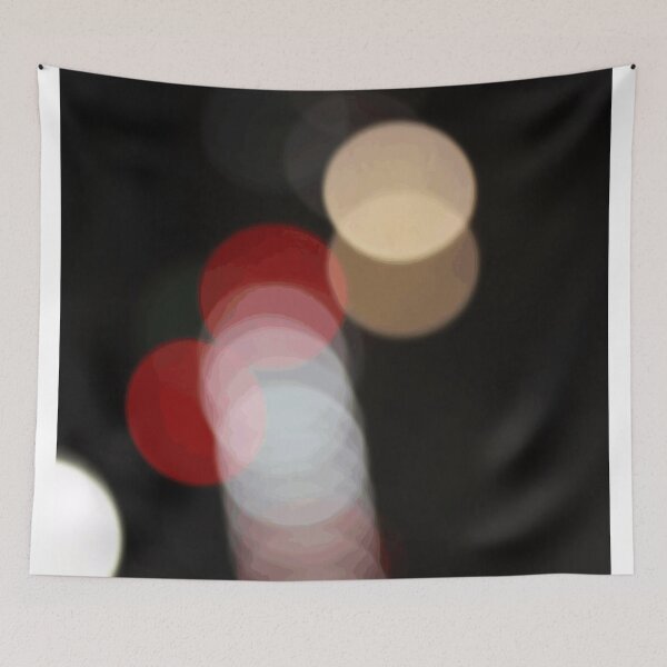 Item preview, Red White Light Bokeh Effect designed and sold by Jangel Nolasco Garcia.