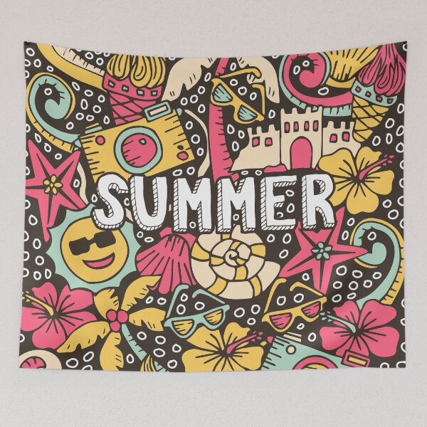 Item preview, Summer Doodle designed and sold by Pancho The Macho.