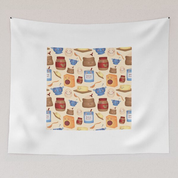 Item preview, Deconstructed Peanut Butter Cookie Pattern designed and sold by Megs Higgins.