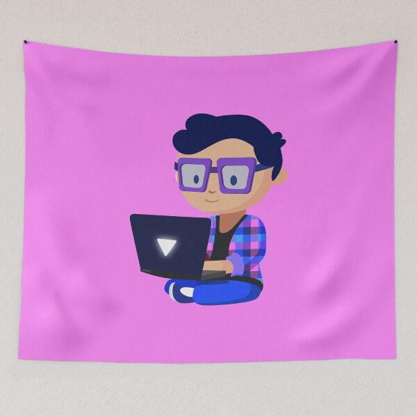 Item preview, Cute Hipster Geek designed and sold by pomnook.