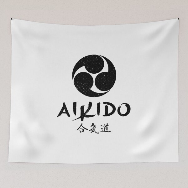 Item preview, Aikido Mitsudomoe Symbol designed and sold by t-shatsuclub.