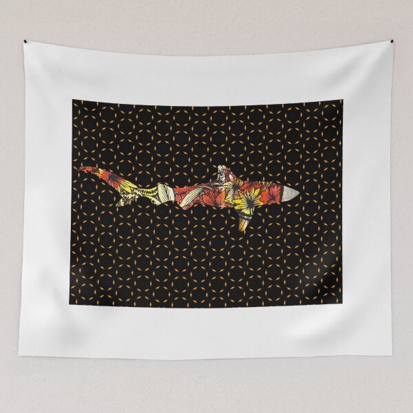 Item preview, Flower Power Shark designed and sold by Michael Kienhuis.