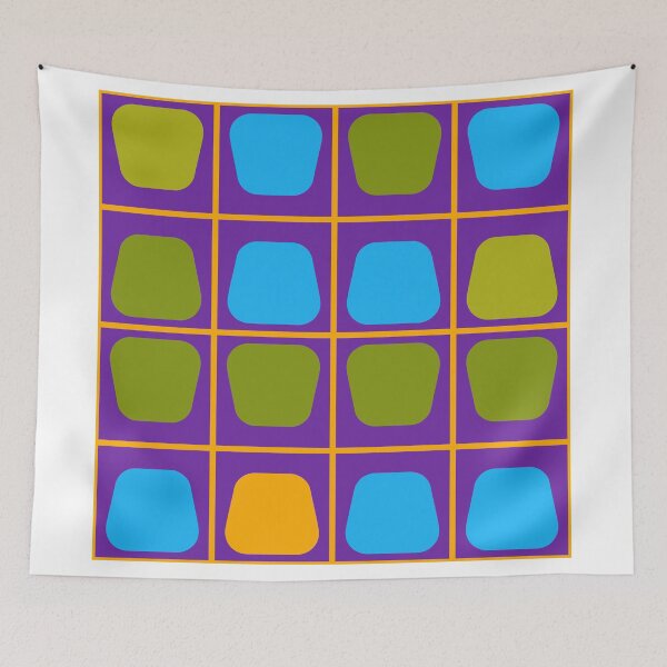 Item preview, Shapes in squares pattern designed and sold by lalylaura.