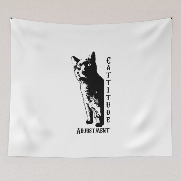 Item preview, Cattitude Adjustment designed and sold by Amanda Vontobel Photography/Random Fandom Stuff.
