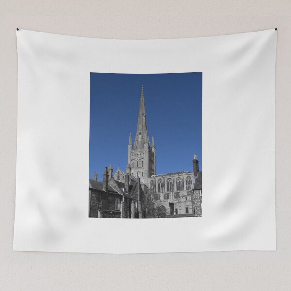 Item preview, Norwich Cathedral; Chimney Pots ( Blue ) designed and sold by wiggyofipswich.