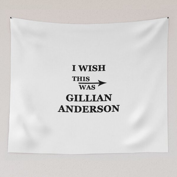 Item preview, I wish this was Gillian Anderson designed and sold by alwayscaskett.