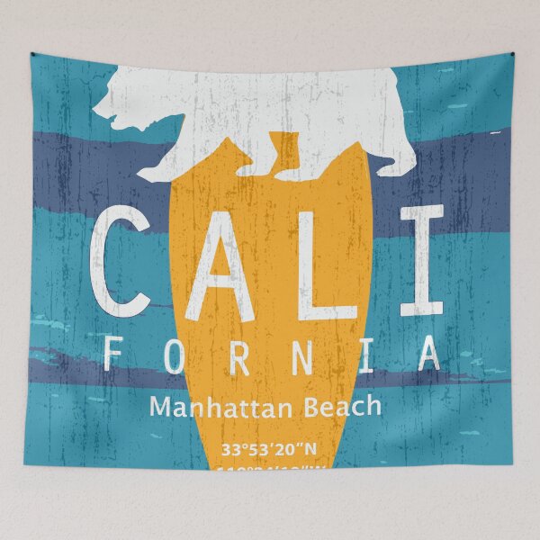 Item preview, Manhattan Beach CA. designed and sold by America Roadside..