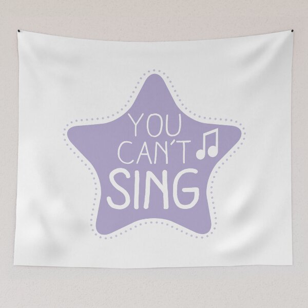 Item preview, You can't SING designed and sold by jazzydevil.
