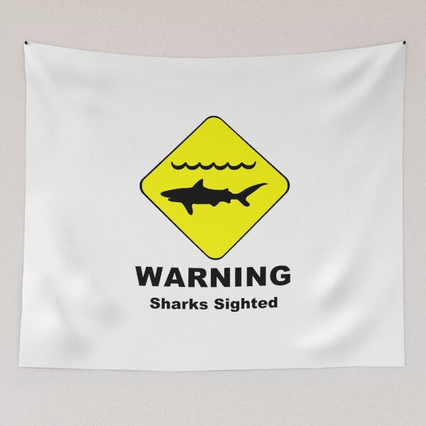 Item preview, Sharks Sighted Symbol designed and sold by sweetsixty.