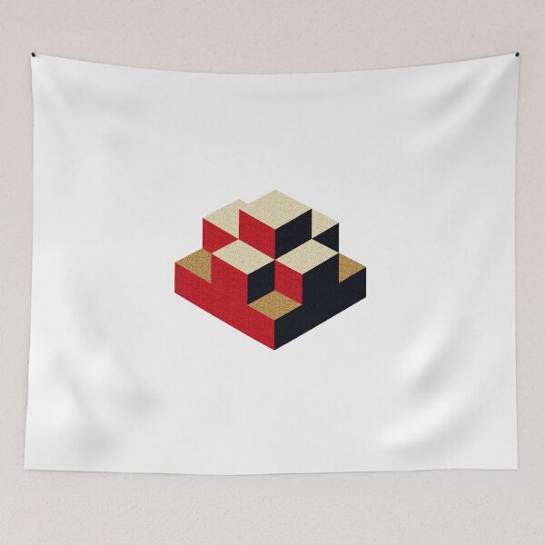 Item preview, Isometric abstract geometric designed and sold by Alexzel.