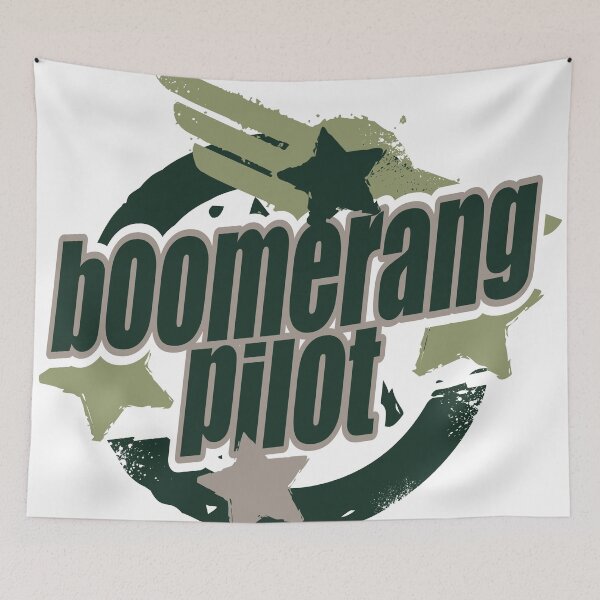 Item preview, Bommerang Pilot designed and sold by rustyredbubble.