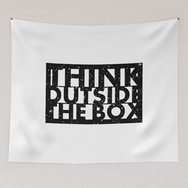 Item preview, Think outside the box [Roufxis-Rb] designed and sold by RoufXis.