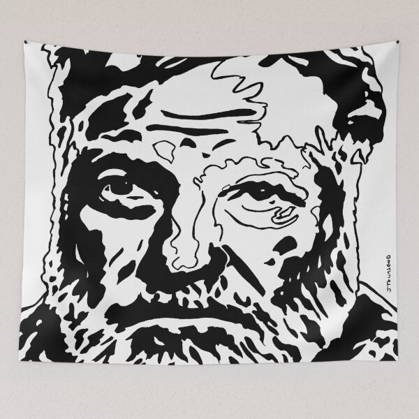 Item preview, Black and White Ernest Hemingway JTownsend designed and sold by Jay Townsend.