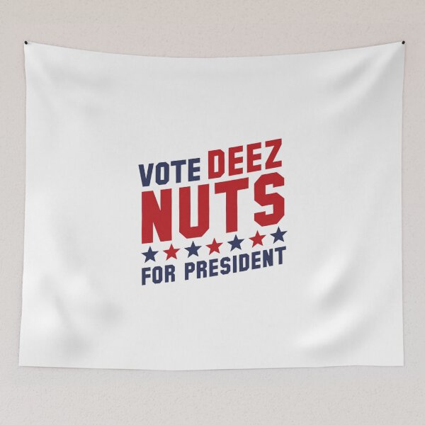 Item preview, vote deez nuts designed and sold by ScottHarp.