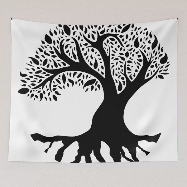 Item preview, Tree of Peace - Black designed and sold by MusicandWriting.