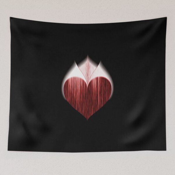 Item preview, White Fire Peaks Blackened Heart designed and sold by ockshirts.