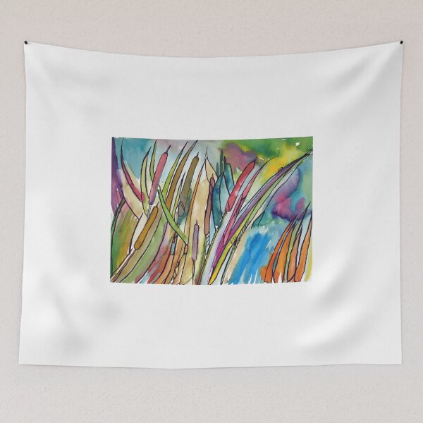Item preview, Cattail Landscape designed and sold by heydomid.