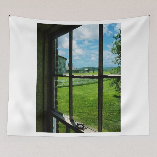 Item preview, Farm Through Window designed and sold by Susan Savad.