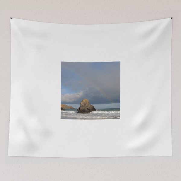 Item preview, Rainbow above Sango Bay Sea Stack designed and sold by Maria Gaellman.