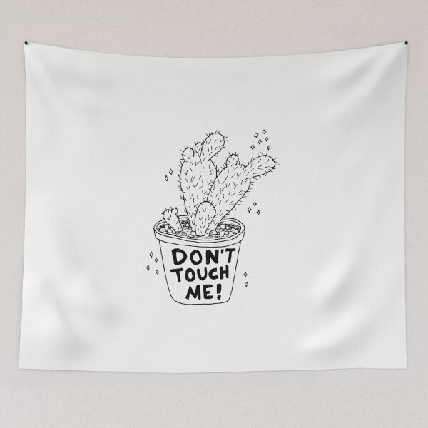 Item preview, Don't Touch Me! B&W designed and sold by mothcutieshop.