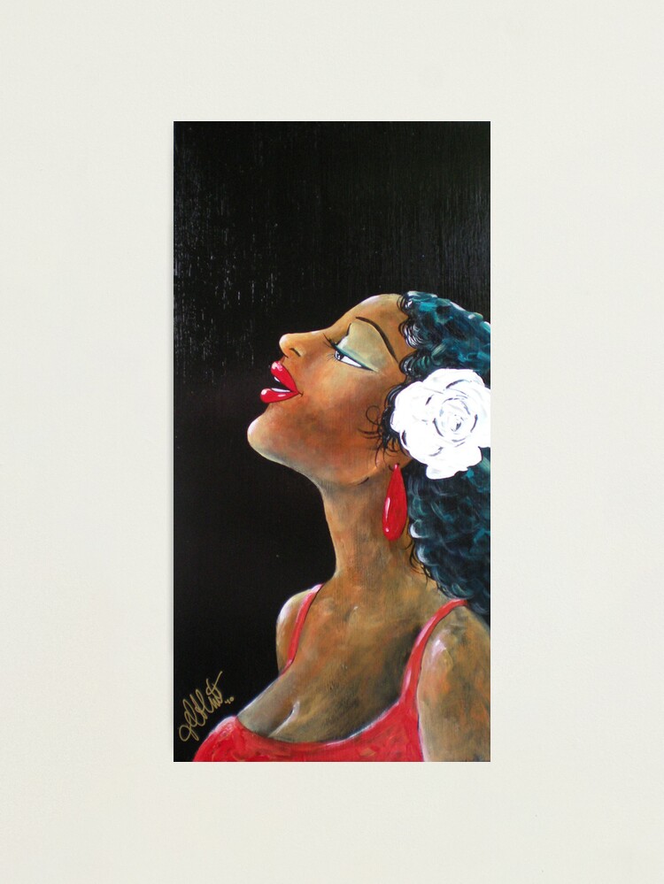 Alternate view of Lady Song Photographic Print