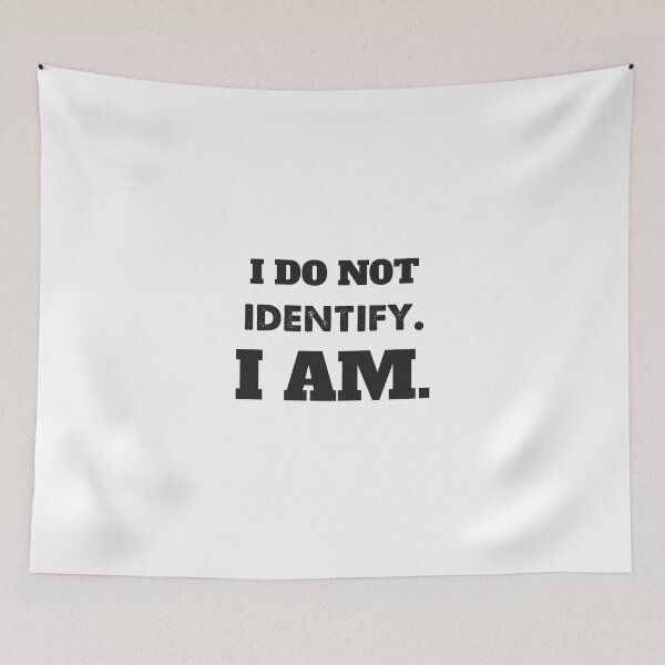 Item preview, I Do Not Identify. I AM. designed and sold by Jordan Santamaria.