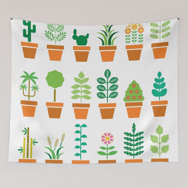 Item preview, plants designed and sold by Beguima Studio.