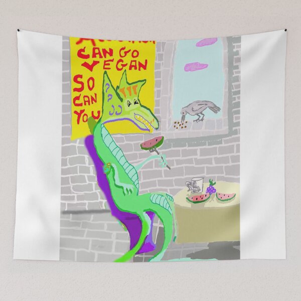 Item preview, If An Alligator Can Go Vegan, So Can You designed and sold by pinkyjainpan.