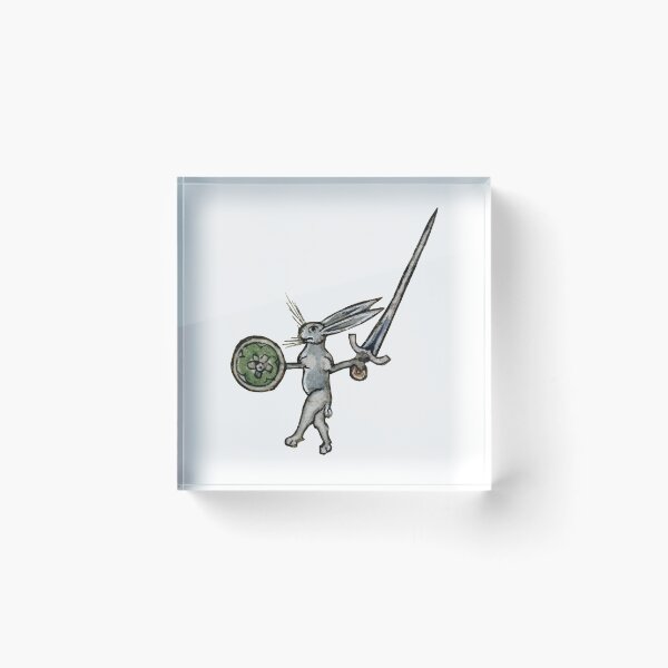 Item preview, Medieval #01 - The Rabbit Warrior designed and sold by libraryworm.