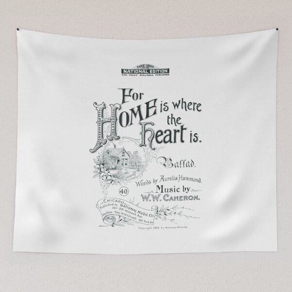 Item preview, For Home Is Where The Heart Is designed and sold by rejon.