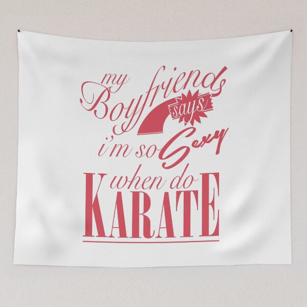 Item preview, my boyfriend says im so sexy when do karate designed and sold by lu2k.