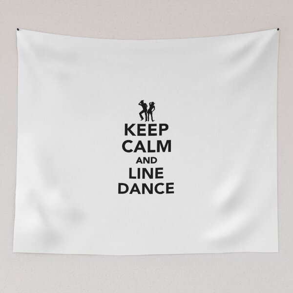 Item preview, Keep calm and line dance designed and sold by Designzz.