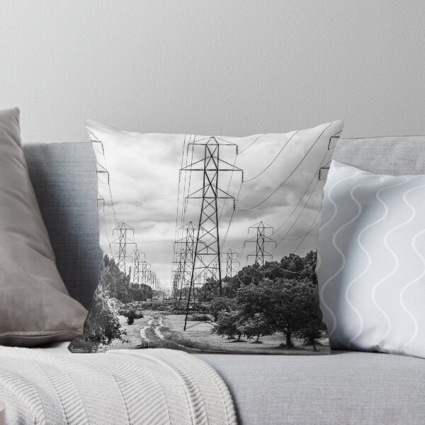 Item preview, The march of the power lines. designed and sold by ROBERT NIEDERRITER.