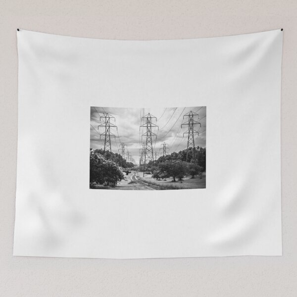 Item preview, The march of the power lines. designed and sold by ROBERT NIEDERRITER.